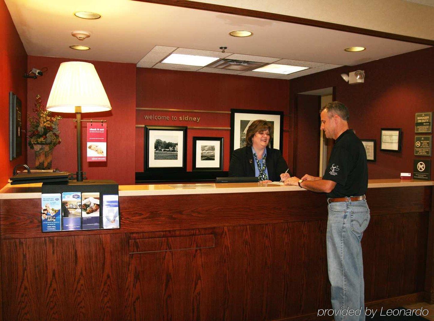 Hampton Inn Sidney Interno foto